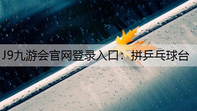 J9九游会官网登录入口：拼乒乓球台