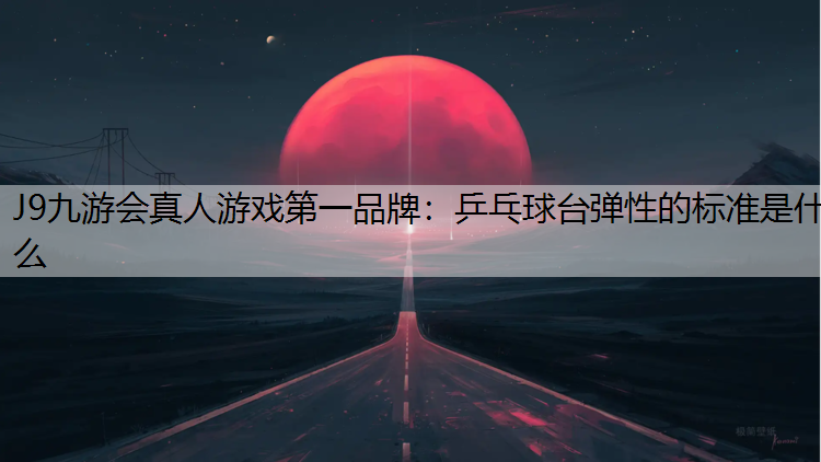 J9九游会真人游戏第一品牌：乒乓球台弹性的标准是什么